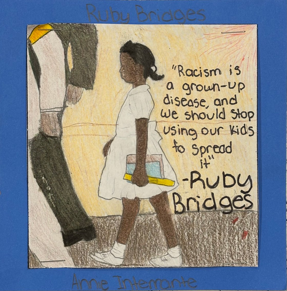 Hero Mural 2025 Ruby Bridges, Gr 6
